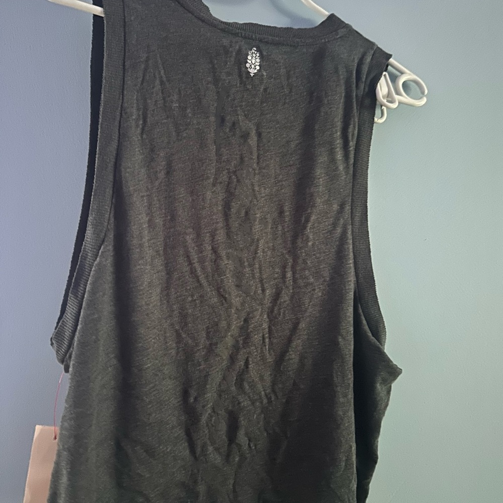 New Free People Love Burnout Logo Tank - Picture 4 of 6